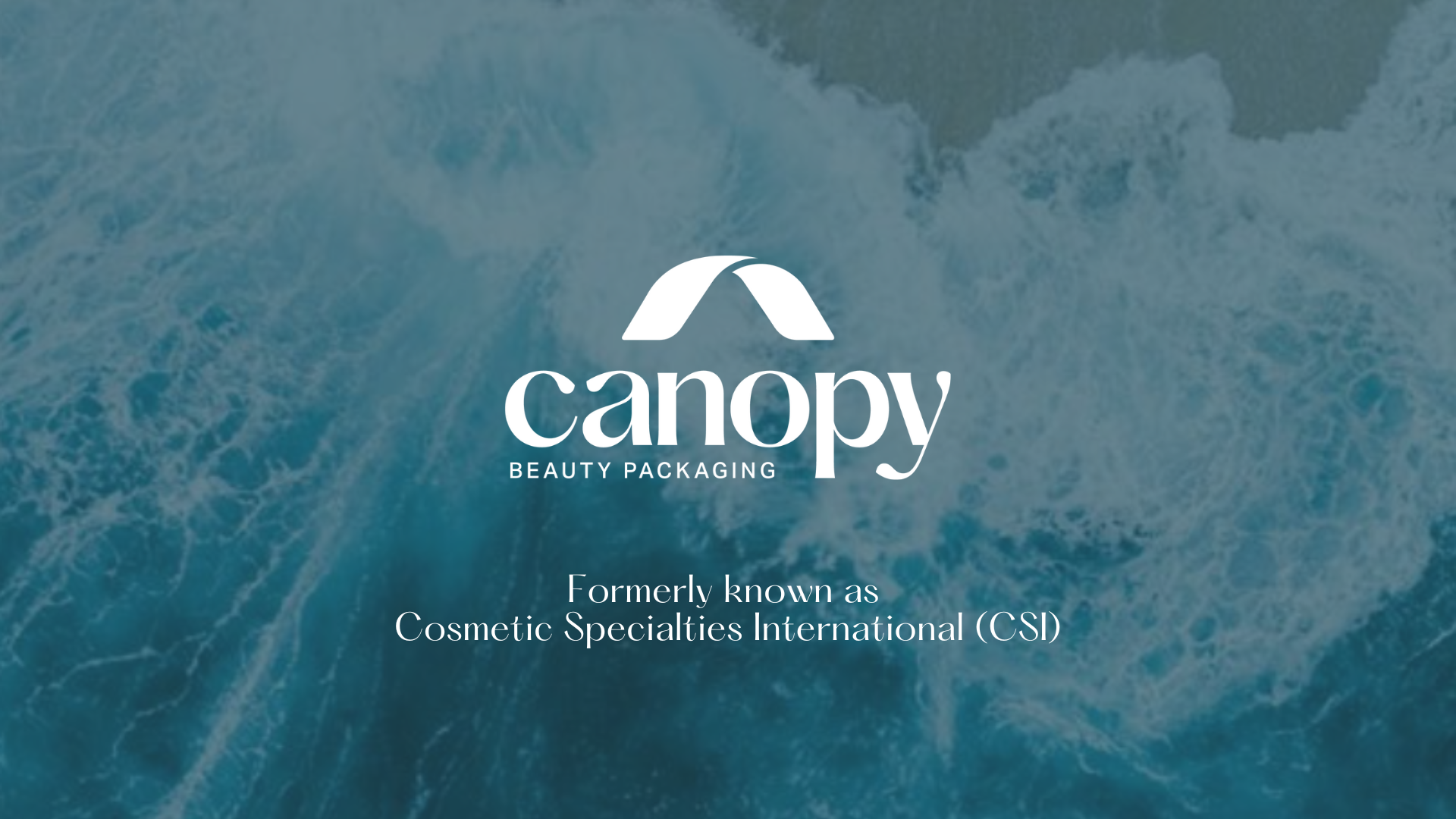 Press Release: CSI is now Canopy Beauty Packaging